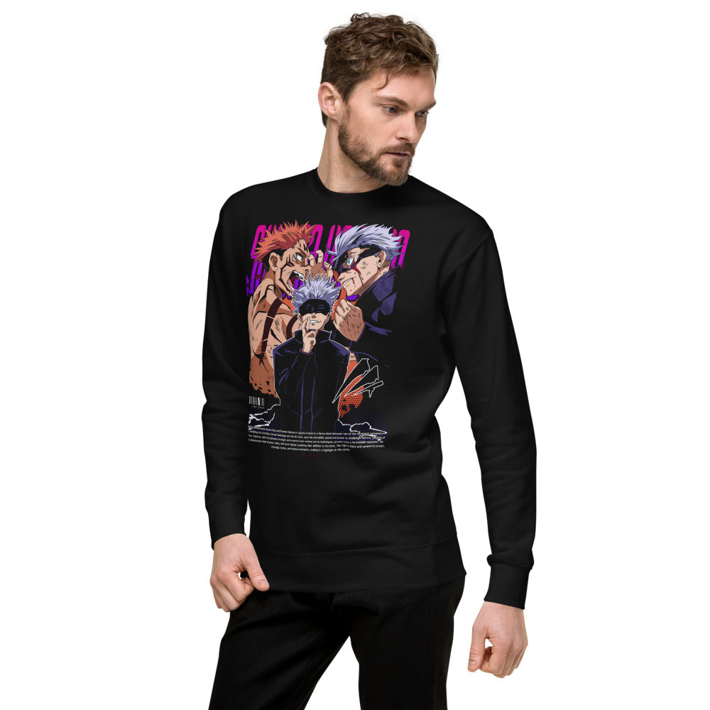 Sueter Jujutsu Kaisen Gojo And Sukuna - Lateral izquierdo