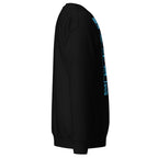 Sueter Solo Leveling Lee Joohee negro vista lateral derecha
