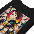 Sueter Demon Slayer Characters Circle - Doblado zoom