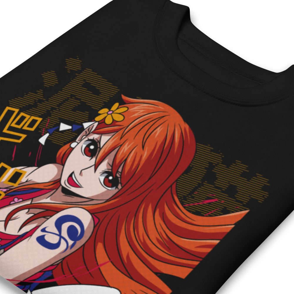 Sueter One Piece Nami Orange - Doblado zoom