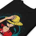 Sueter One Piece Luffy Red Portrait - Doblado zoom