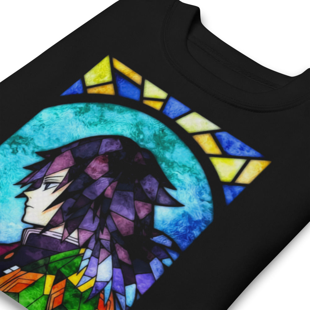 Sueter Demon Slayer Giyu Stained Glass - Doblado zoom