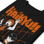 Sueter Haikyuu Logo Red - Doblado zoom