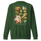 Vista trasera — Suéter Kirby Dulce Navidad unisex