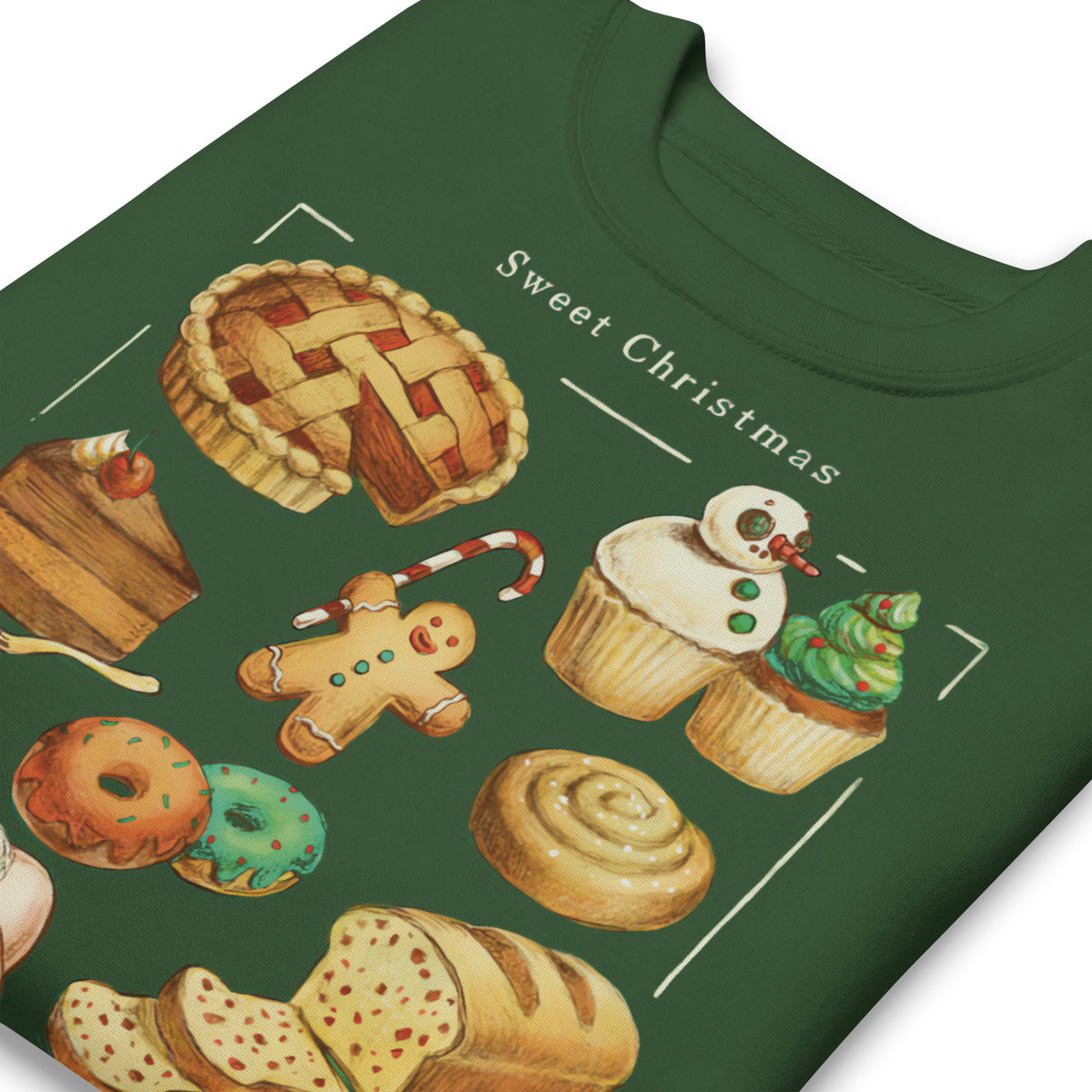 Modelo — Suéter Kirby Christmas Edition