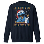 Vista trasera — Suéter Navidad con Galletas unisex
