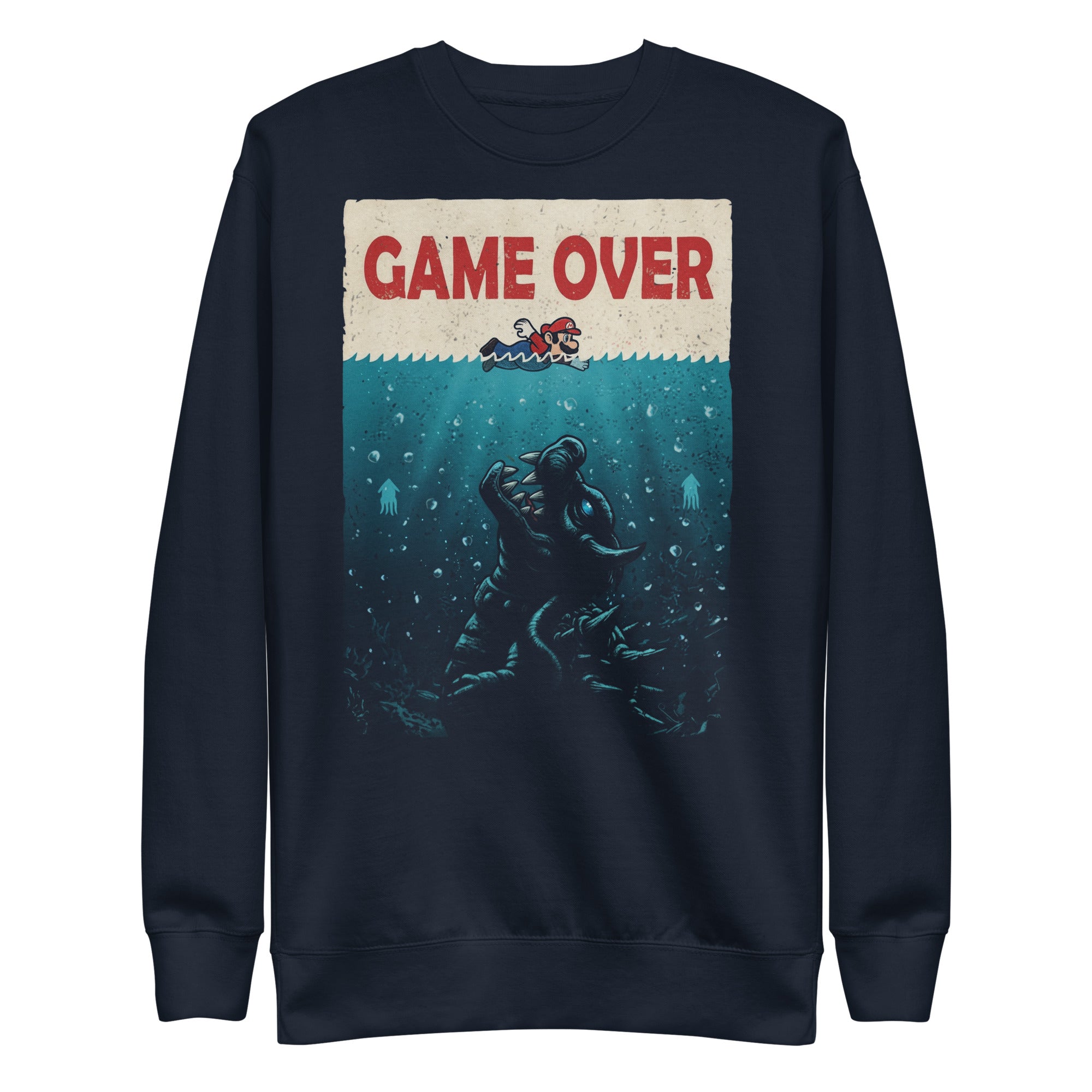 Game Over — vista frontal