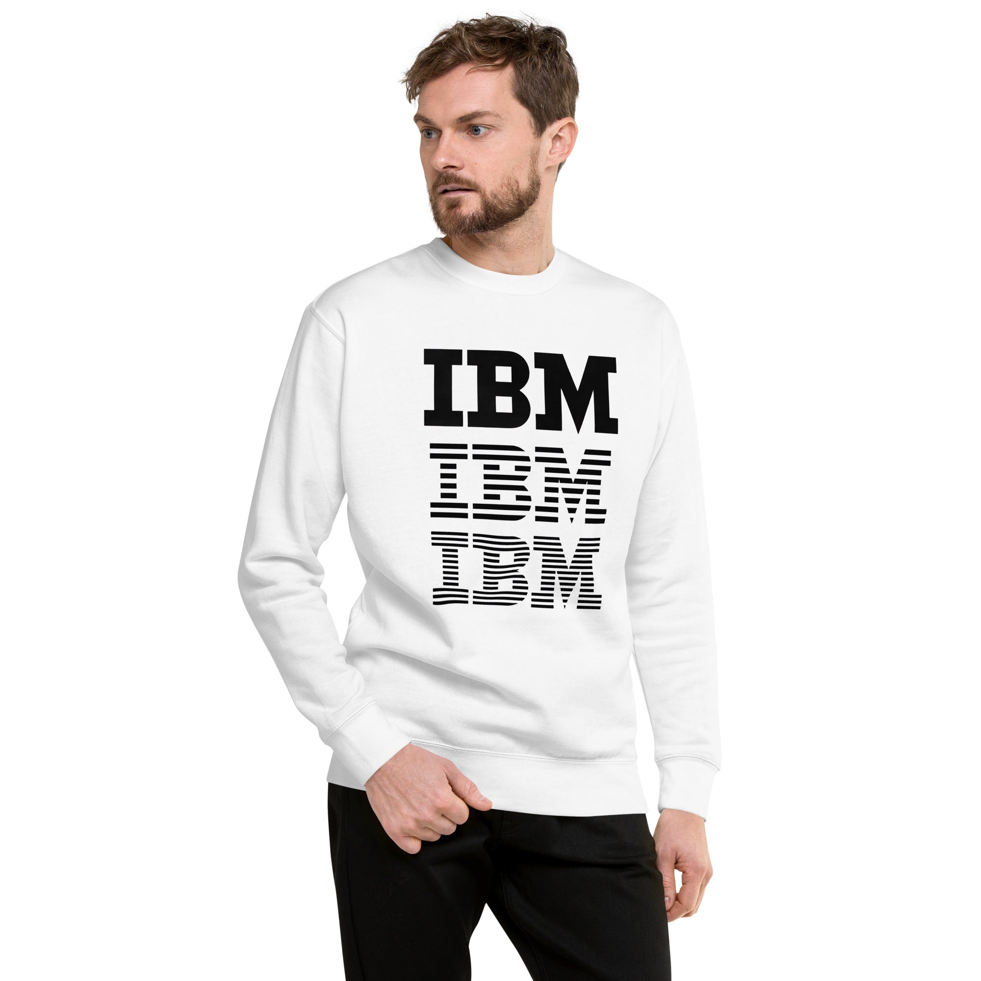 IBM Marc — detalle del estampado