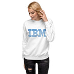 IBM — modelo usando la prenda