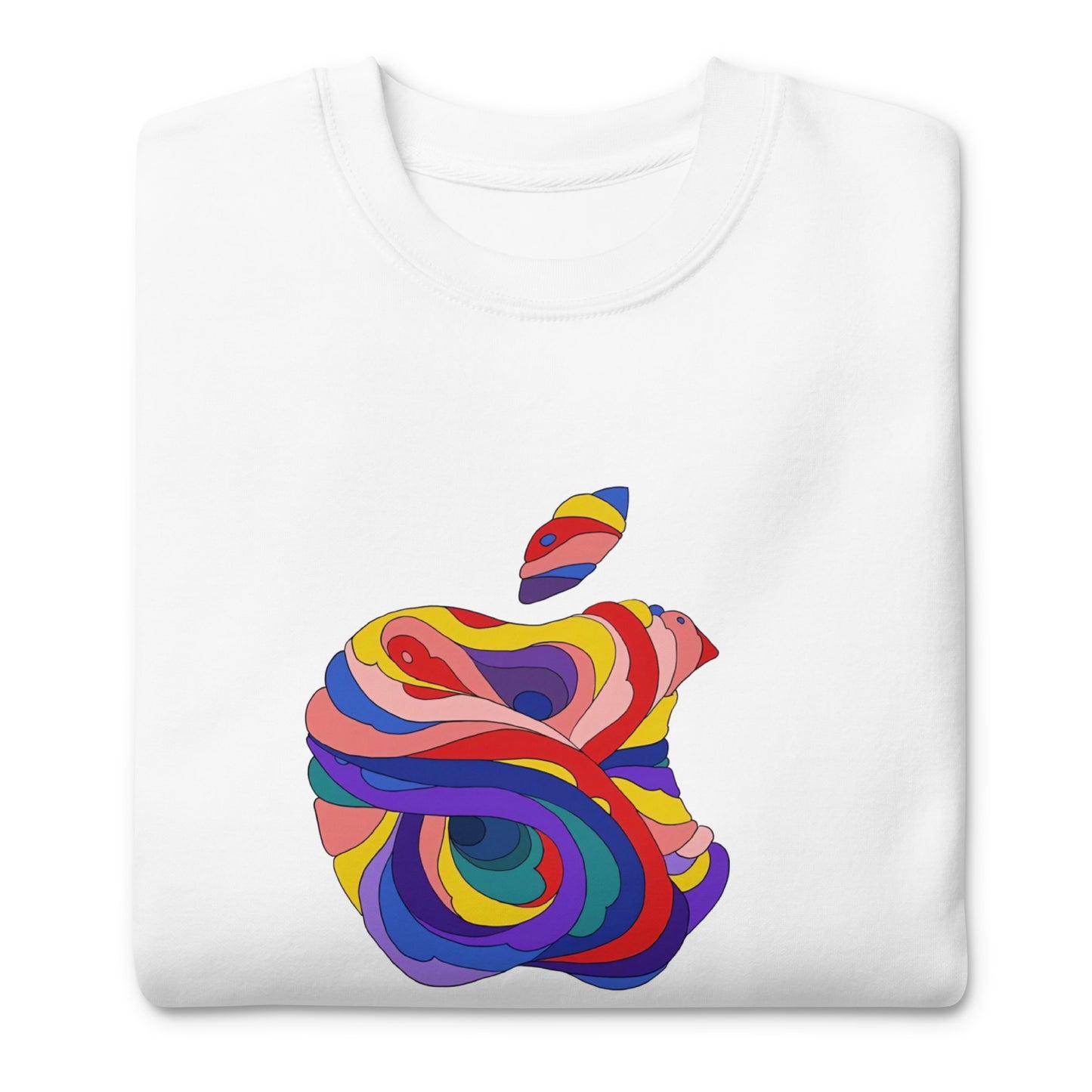 Suéter Apple Psicodelich, Disponible en la mejor tienda online para comprar tu merch favorita, la mejor Calidad, compra Ahora en Algoritmo! 