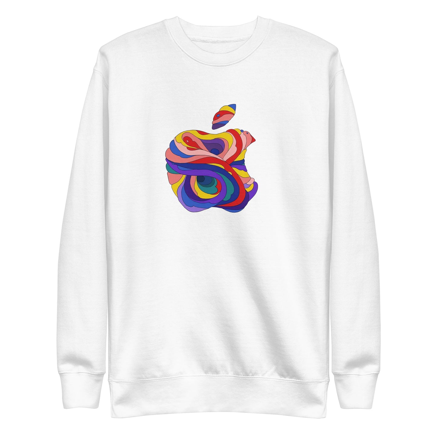 Suéter Apple Psicodelich, Disponible en la mejor tienda online para comprar tu merch favorita, la mejor Calidad, compra Ahora en Algoritmo! 