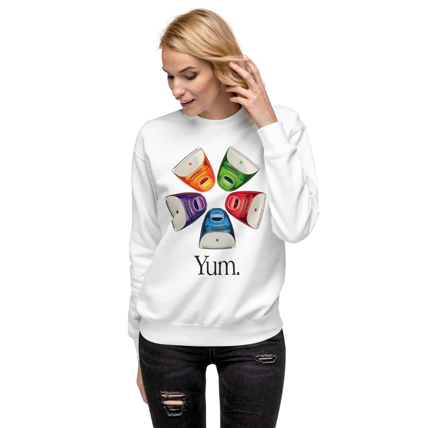 Suéter YUM, Disponible en la mejor tienda online para comprar tu merch favorita, la mejor Calidad, compra Ahora en Algoritmo! 