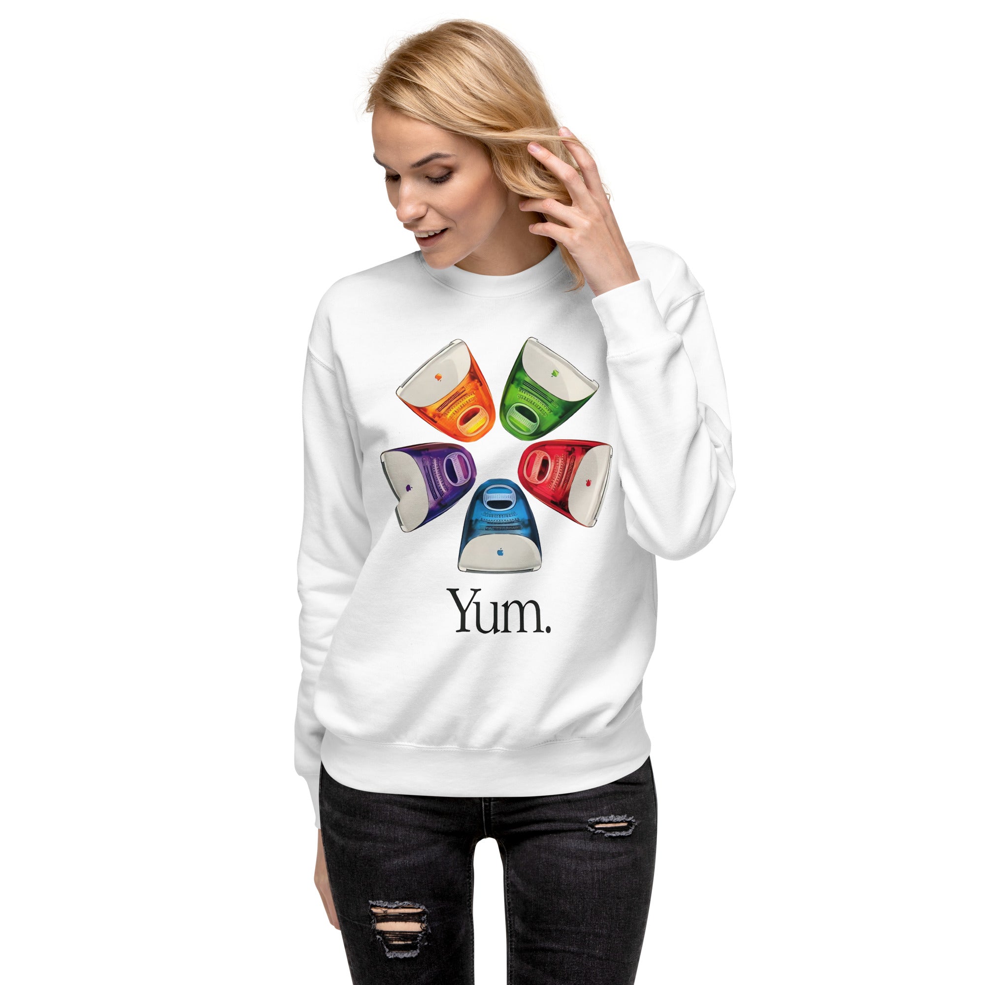 YUM — modelo usando la prenda