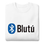 Blutú — vista trasera