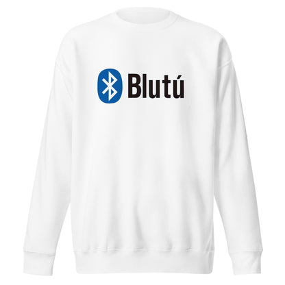 Suéter Blutú, Disponible en la mejor tienda online para comprar tu merch favorita, la mejor Calidad, compra Ahora en Algoritmo! 