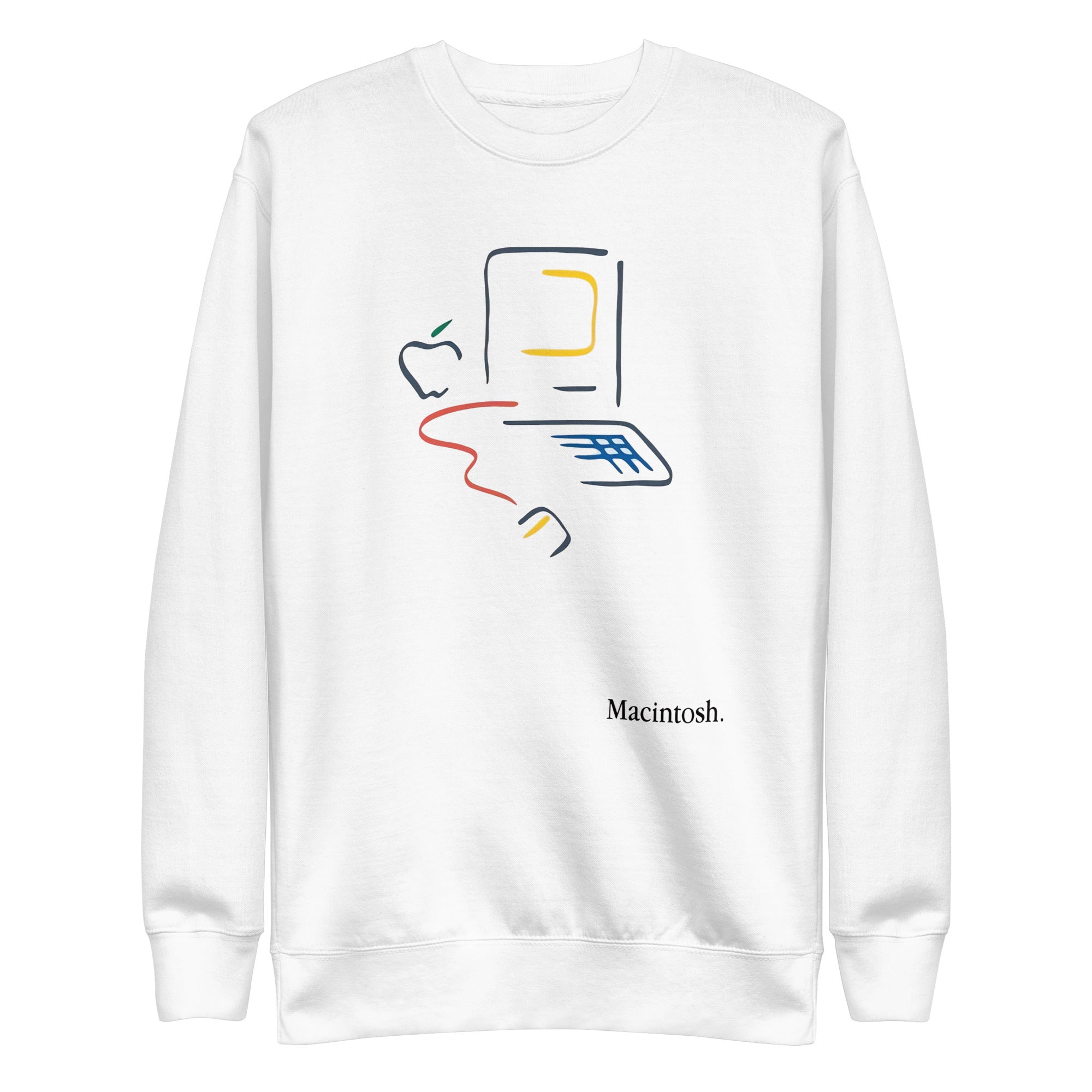 Macintosh — vista frontal