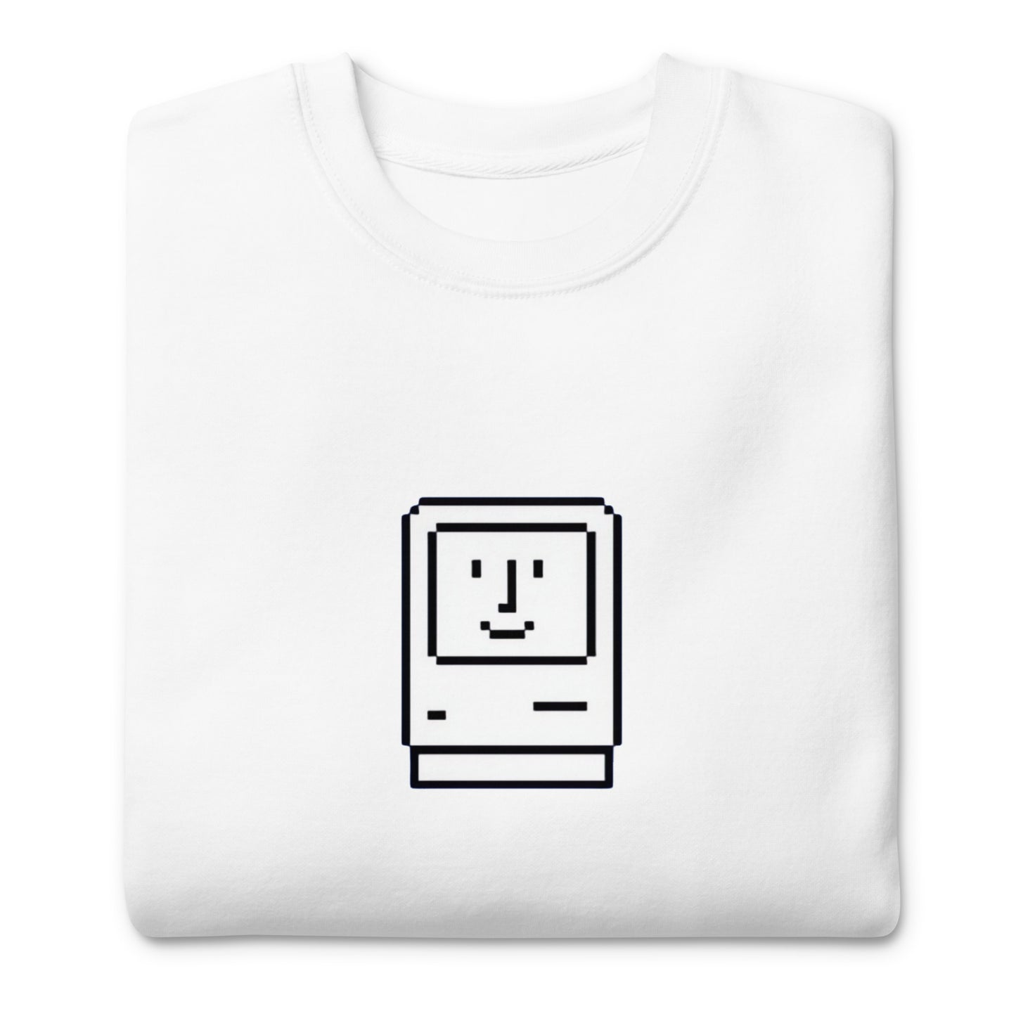 Suéter Happy Mac, Disponible en la mejor tienda online para comprar tu merch favorita, la mejor Calidad, compra Ahora en Algoritmo! 