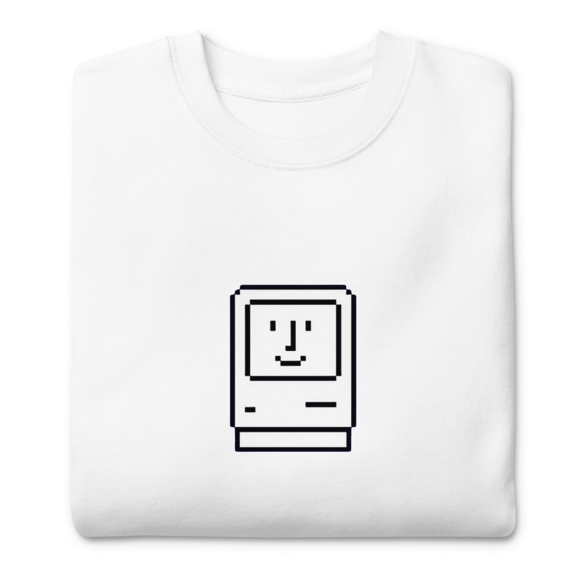 Suéter Happy Mac, Disponible en la mejor tienda online para comprar tu merch favorita, la mejor Calidad, compra Ahora en Algoritmo! 