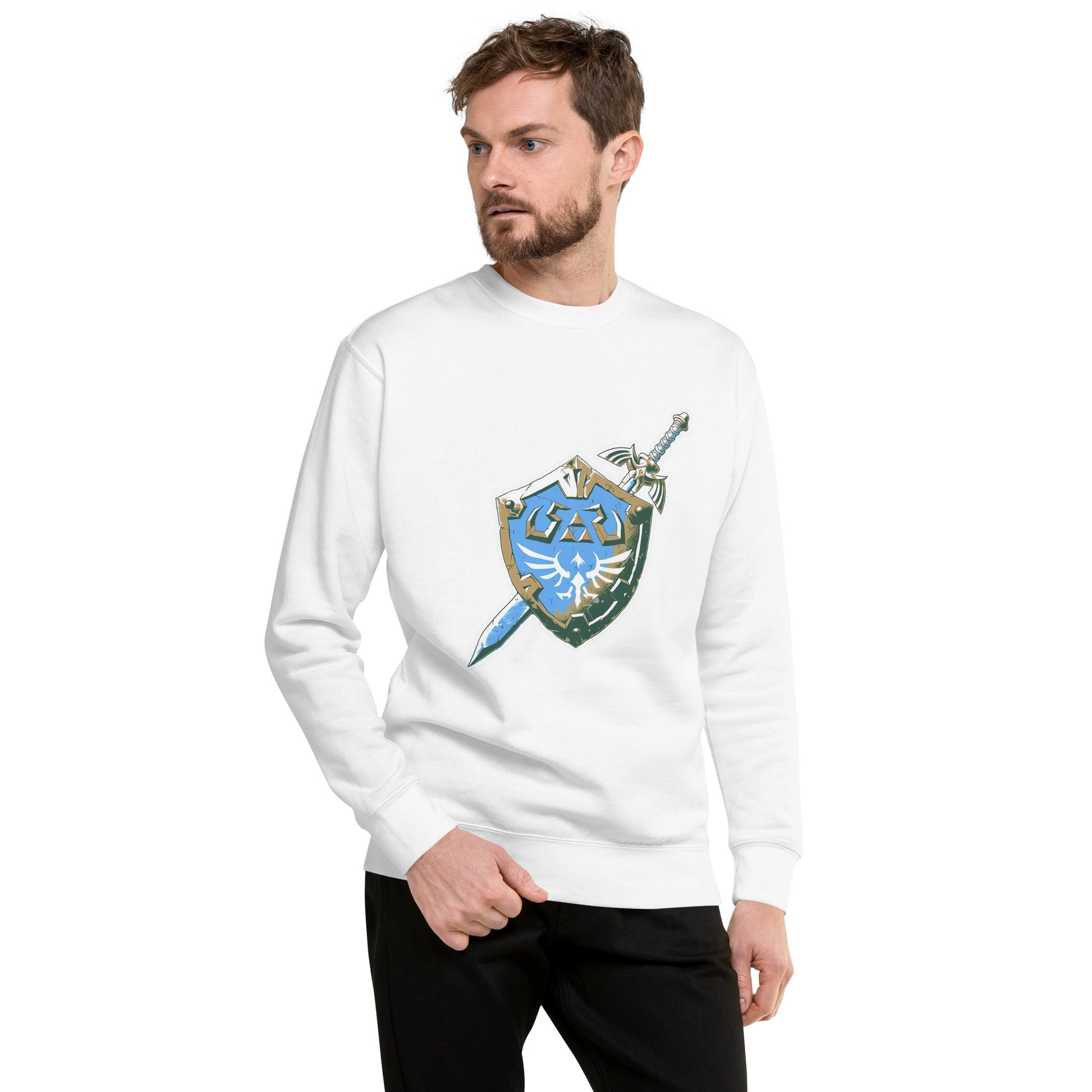 Sudadero Zelda Shield, Disponible en la mejor tienda online para comprar tu merch favorita, la mejor Calidad, compra Ahora! 