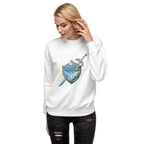 Zelda Shield — modelo usando la prenda