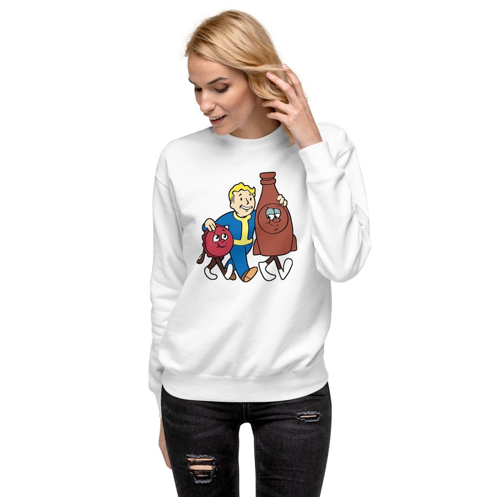 Nuka Cola Friends — modelo usando la prenda