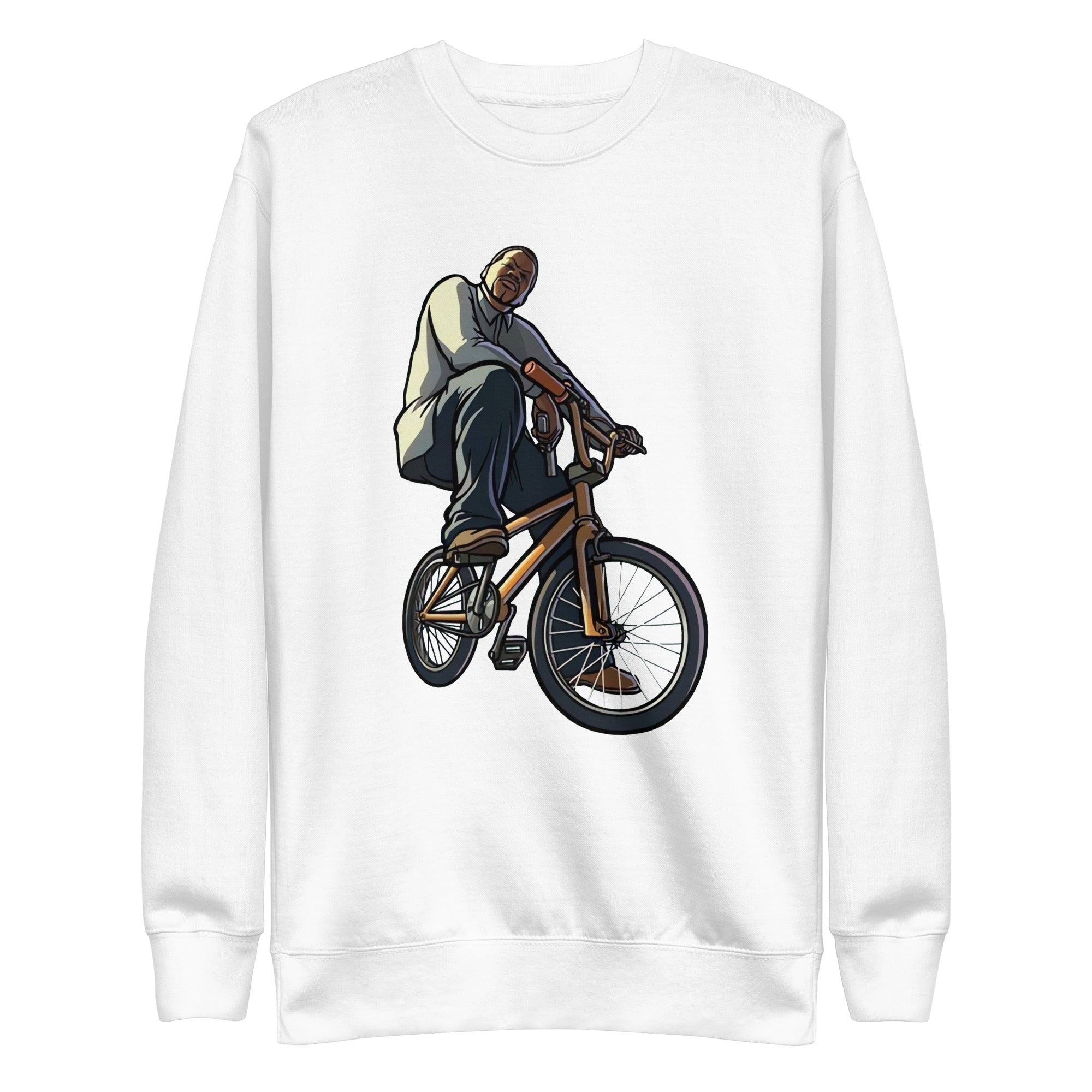 Vista frontal — Sudadero FourWheelFun racing gamer