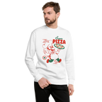 Pizza Mario — modelo usando la prenda