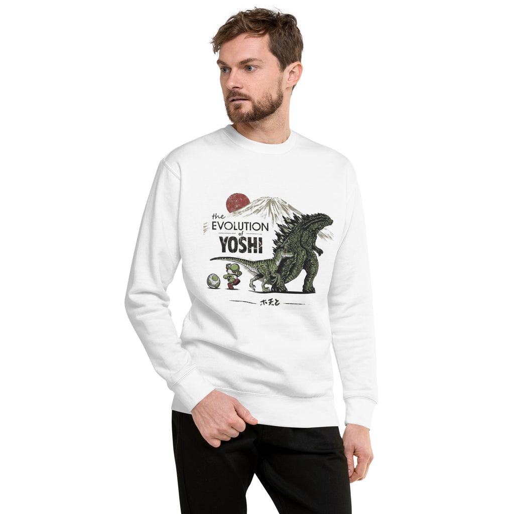 Yoshi Evolution — modelo usando la prenda