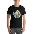 Zelda tears of the kingdom Fallout — modelo usando la prenda