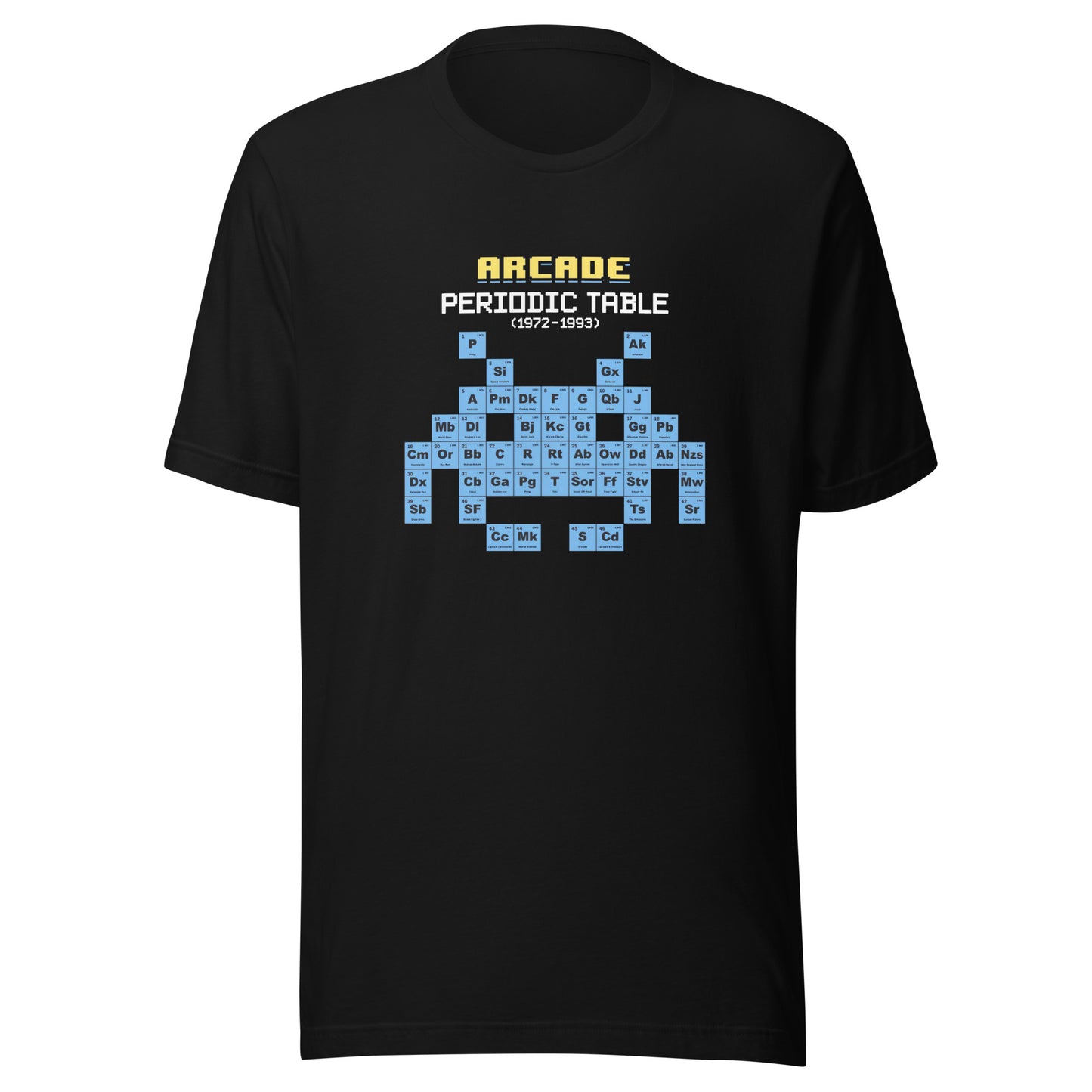  Camiseta Arcade Table, Disponible en la mejor tienda online para comprar tu merch favorita, la mejor Calidad, compra Ahora en Algoritmo! 