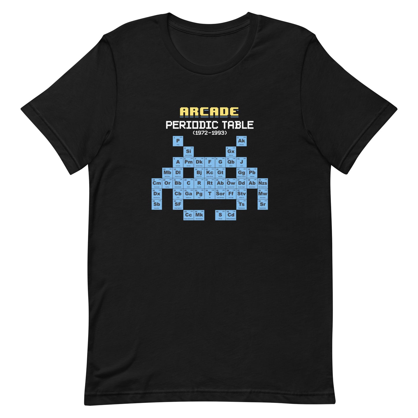  Camiseta Arcade Table, Disponible en la mejor tienda online para comprar tu merch favorita, la mejor Calidad, compra Ahora en Algoritmo! 