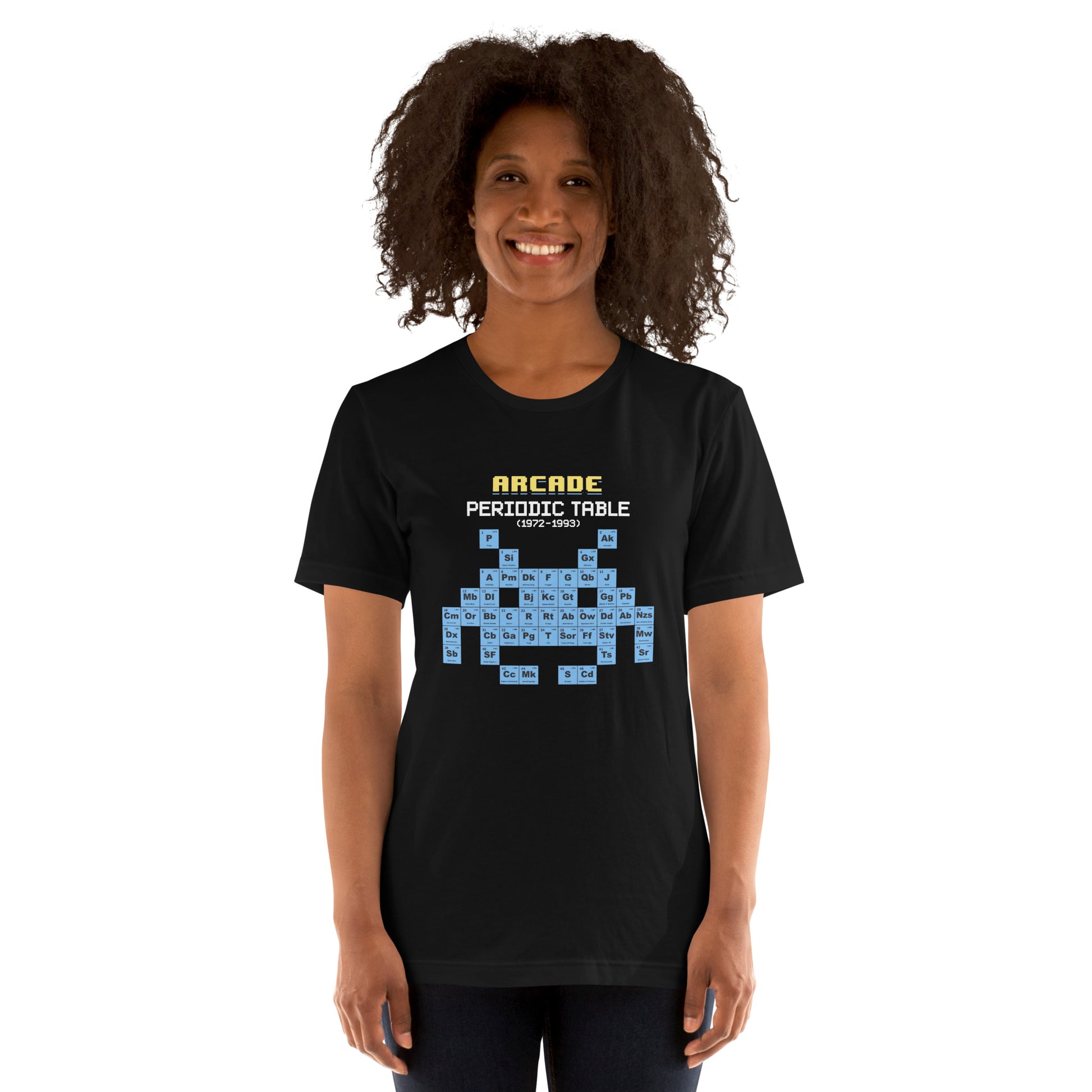  Camiseta Arcade Table, Disponible en la mejor tienda online para comprar tu merch favorita, la mejor Calidad, compra Ahora en Algoritmo! 