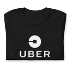 Detalle del print — Uber parody, algodón 142 g/m²