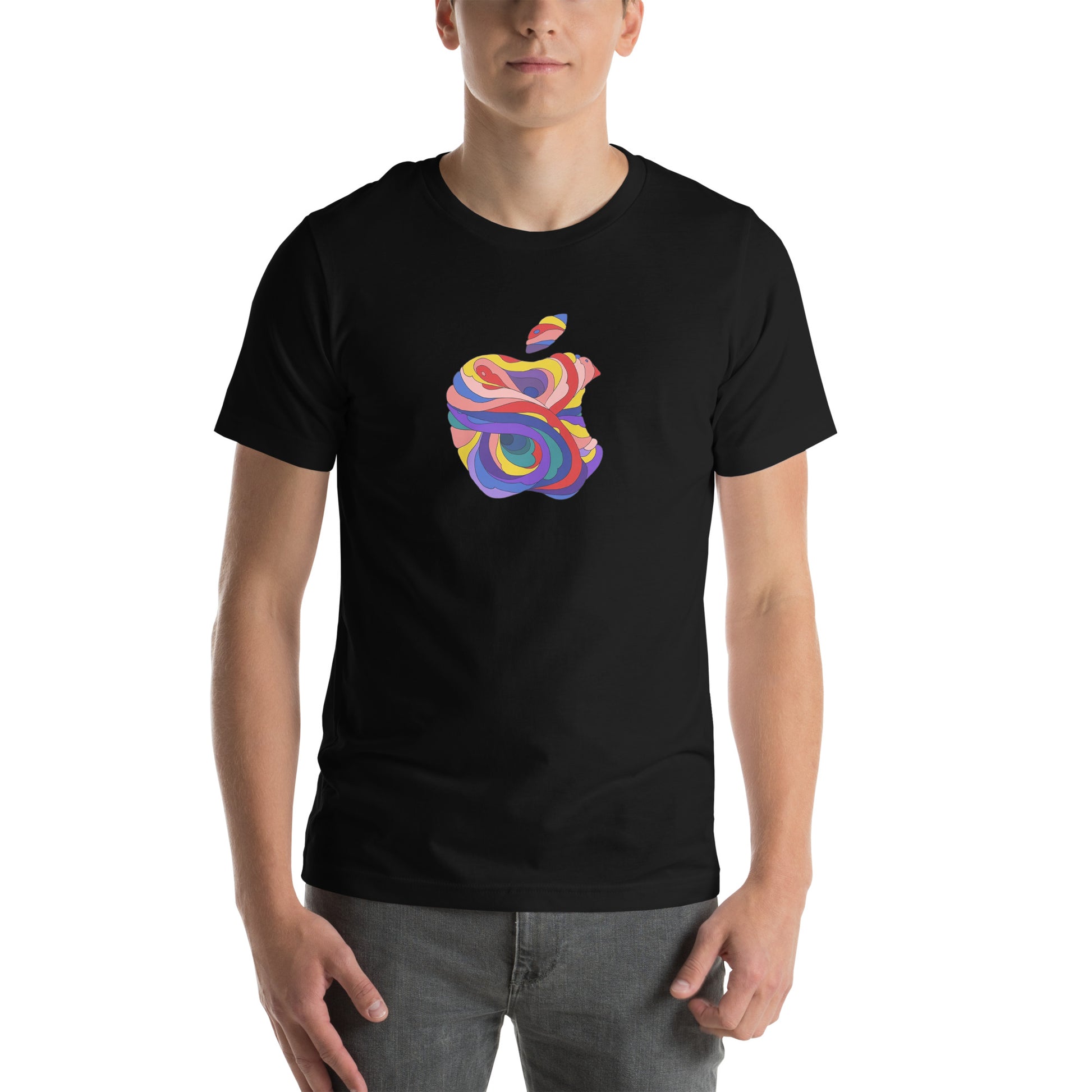 Camiseta Apple Psicodelich , Disponible en la mejor tienda online para comprar tu merch favorita, la mejor Calidad, compra Ahora en Algoritmo! 