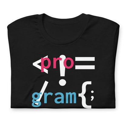 Camiseta <programer> , Disponible en la mejor tienda online para comprar tu merch favorita, la mejor Calidad, compra Ahora en Algoritmo! 