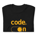 Code On — vista trasera