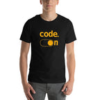 Code On — modelo usando la prenda