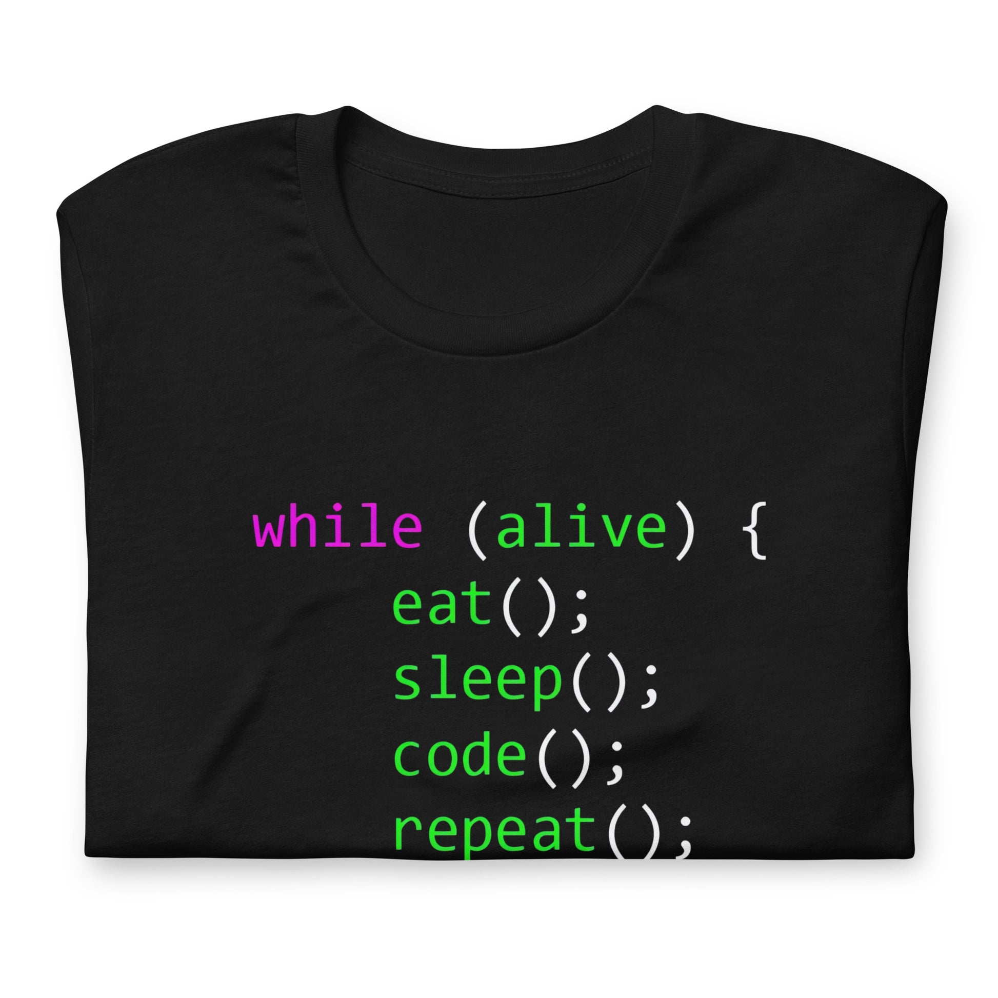 Camiseta Life in code , Disponible en la mejor tienda online para comprar tu merch favorita, la mejor Calidad, compra Ahora en Algoritmo! 