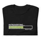Playera Introvertido — vista trasera