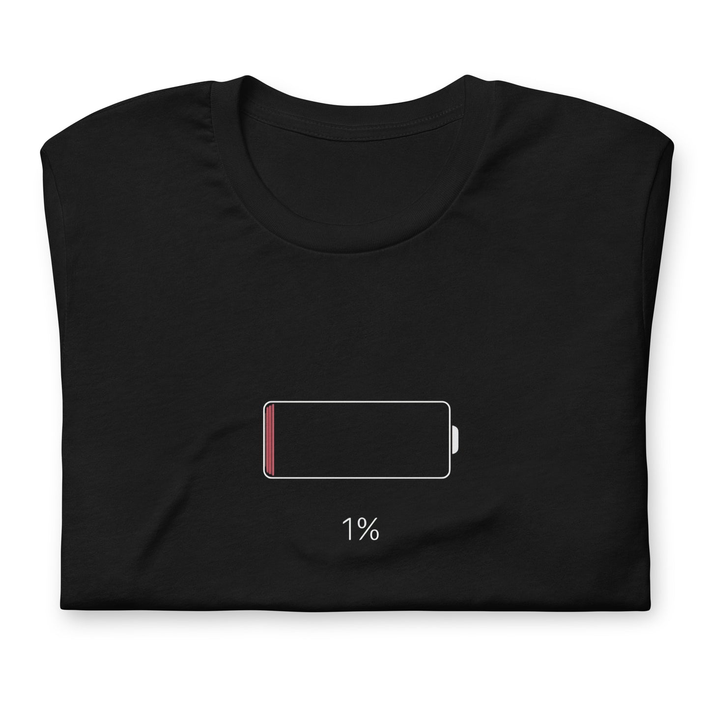 Camiseta 1% de carga , Disponible en la mejor tienda online para comprar tu merch favorita, la mejor Calidad, compra Ahora en Algoritmo! 