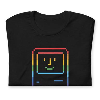 Camiseta Happy Mac Rainbow , Disponible en la mejor tienda online para comprar tu merch favorita, la mejor Calidad, compra Ahora en Algoritmo! 