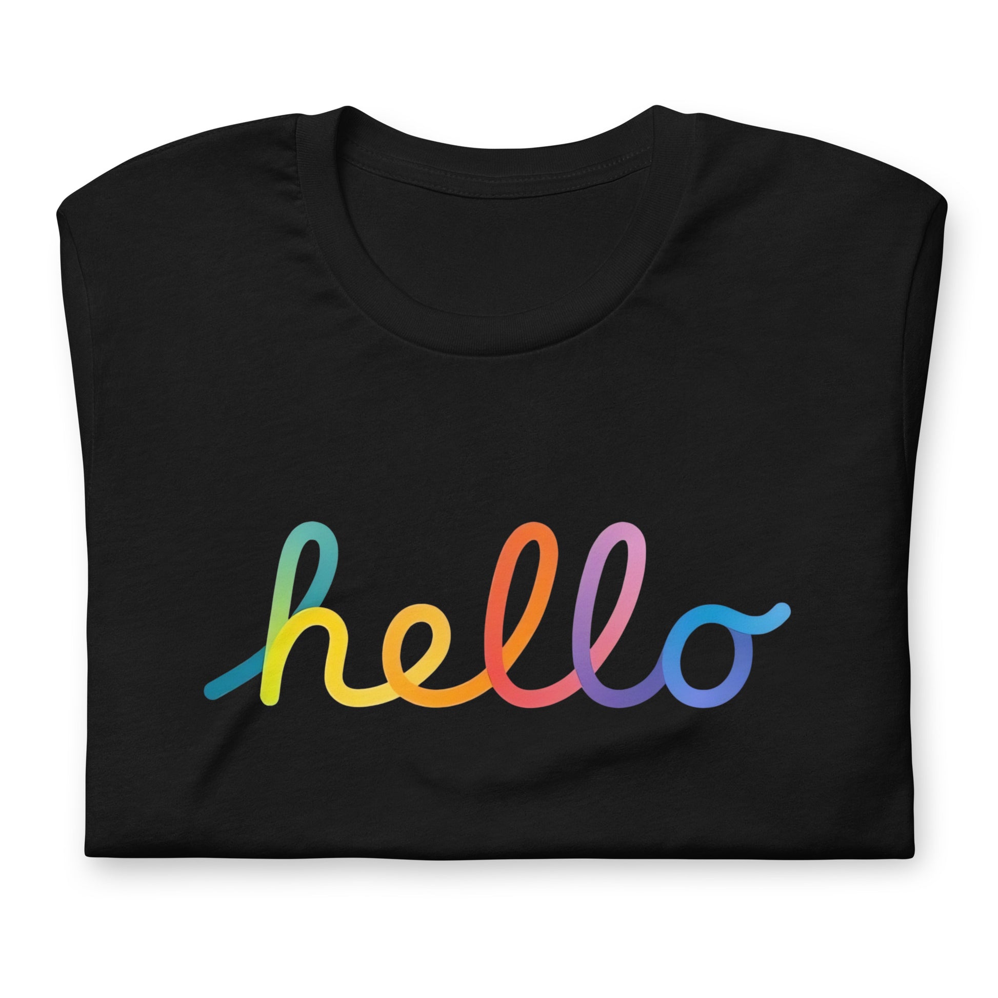 Camiseta Hello, Disponible en la mejor tienda online para comprar tu merch favorita, la mejor Calidad, compra Ahora en Algoritmo! 