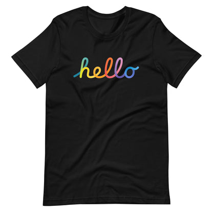 Camiseta Hello, Disponible en la mejor tienda online para comprar tu merch favorita, la mejor Calidad, compra Ahora en Algoritmo! 