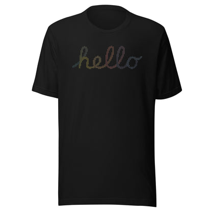 Playera Hello @, Disponible en la mejor tienda online para comprar tu merch favorita, la mejor Calidad, compra Ahora! 