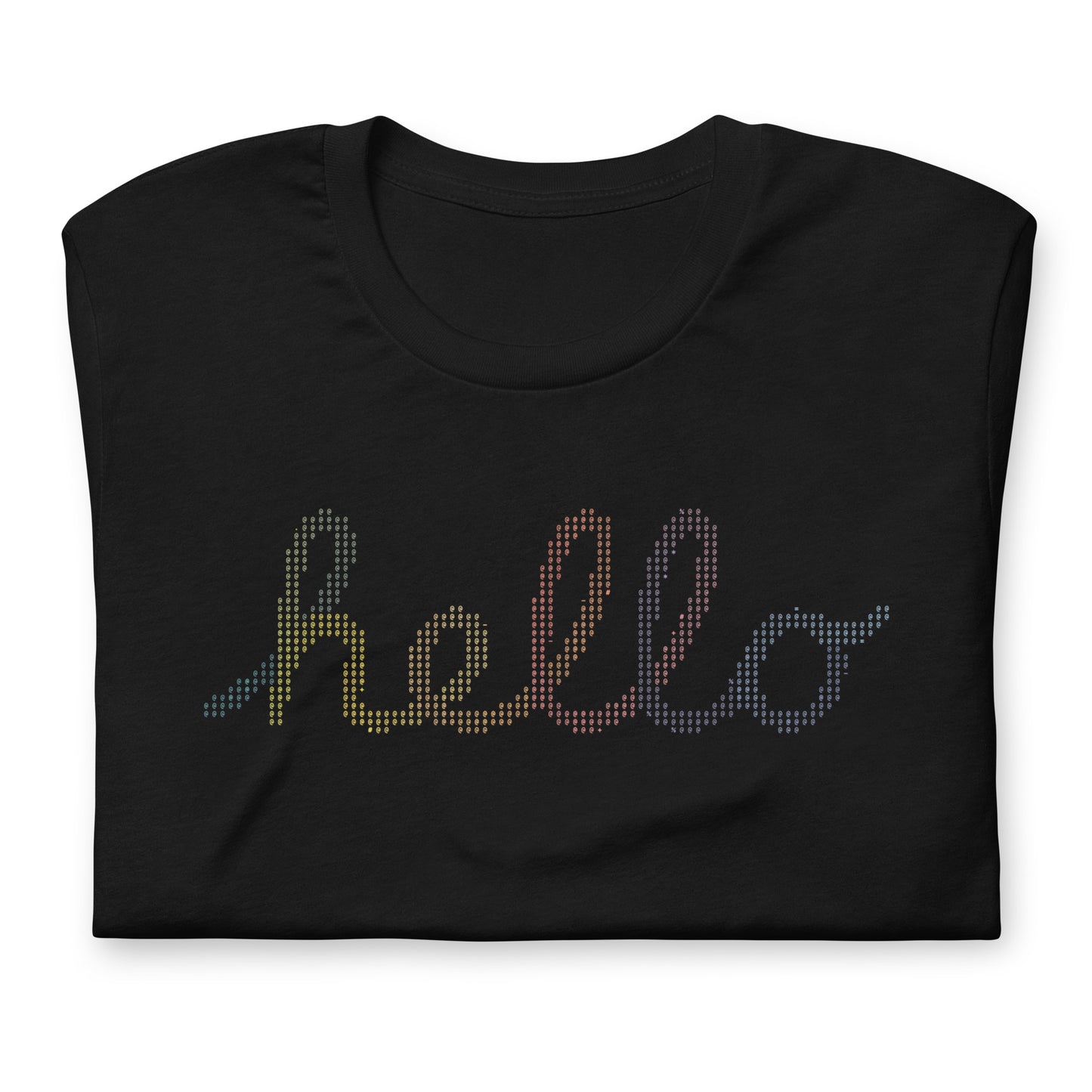 Playera Hello @, Disponible en la mejor tienda online para comprar tu merch favorita, la mejor Calidad, compra Ahora! 