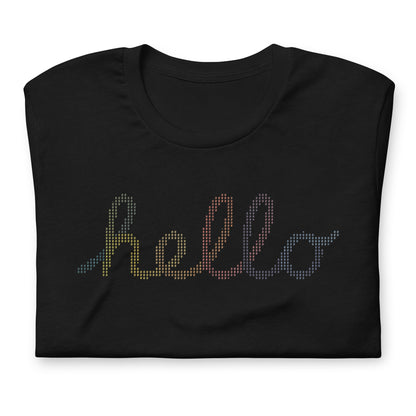 Playera Hello @, Disponible en la mejor tienda online para comprar tu merch favorita, la mejor Calidad, compra Ahora! 