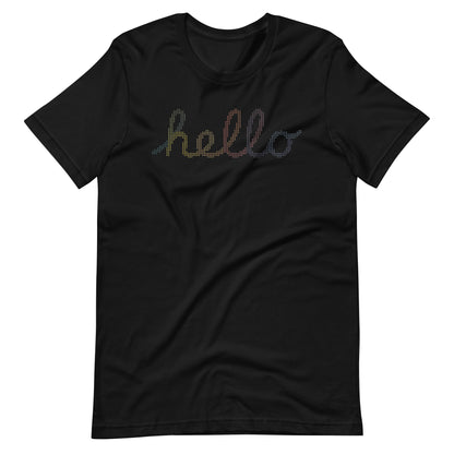 Playera Hello @, Disponible en la mejor tienda online para comprar tu merch favorita, la mejor Calidad, compra Ahora! 