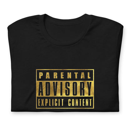 Playera Advisory Gold, Disponible en la mejor tienda online para comprar tu merch favorita, la mejor Calidad, compra Ahora! 