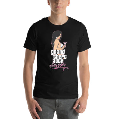 Playera de GTA Vice City, Disponible en la mejor tienda online para comprar tu merch favorita, la mejor Calidad, compra Ahora! 