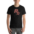 Rockstar Red — modelo usando la prenda